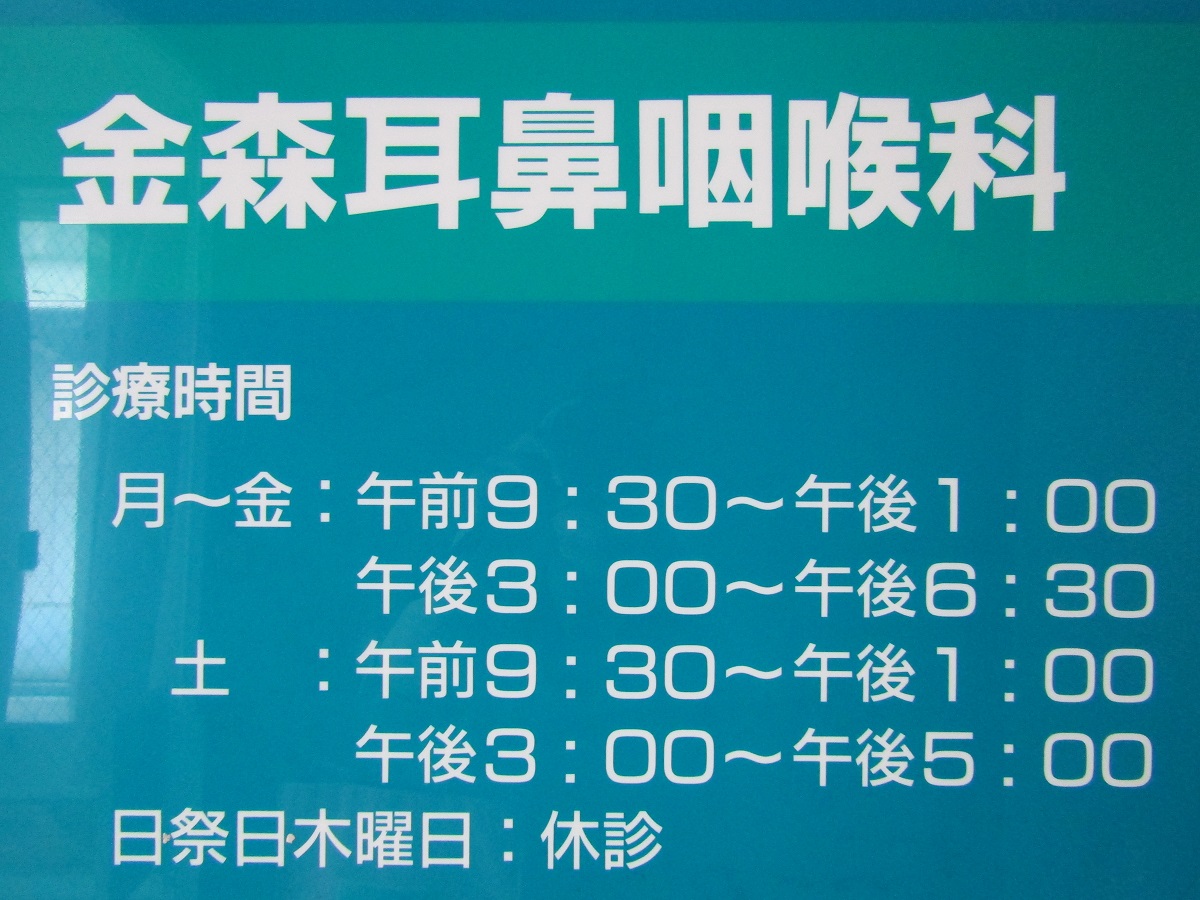 金森耳鼻咽喉科