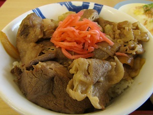 牛丼　松屋